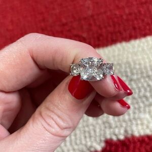 Meghan Markle replica CZ engagement ring size 5